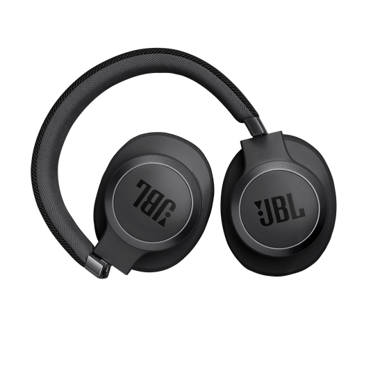 JBL Live 770NC - Black - Wireless Over-Ear Headphones with True Adaptive Noise Cancelling - Detailshot 4